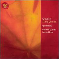 Schubert: String Quintet; Quartettsatz - Guarneri Quartet; Leonard Rose (cello)