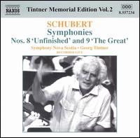 Schubert: Symphonies Nos. 8 & 9 - Georg Tintner (talking); Symphony Nova Scotia; Georg Tintner (conductor)