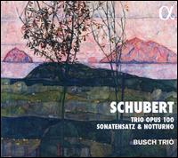 Schubert: Trio Op. 100; Sonatensatz & Notturno - Busch Trio