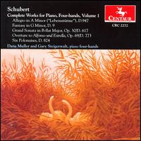 Schubert: Works for Piano 4-hands Vol.1 - Dana Muller (piano); Gary Steigerwalt (piano)