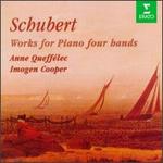 Schubert: Works for Piano four hands - Anne Quefflec (piano); Imogen Cooper (piano)