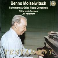 Schumann & Grieg Piano Concertos - Benno Moiseiwitsch (piano); Philharmonia Orchestra; Otto Ackermann (conductor)
