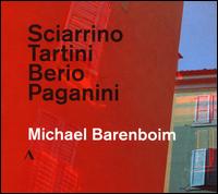 Sciarrino, Tartini, Berio, Paganini - Michael Barenboim (violin)