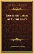 Science and Culture and Other Essays