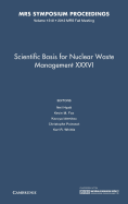 Scientific Basis for Nuclear Waste Management XXXVI: Volume 1518
