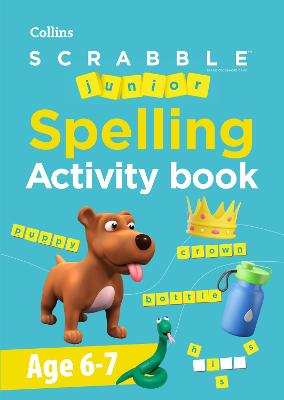 SCRABBLETM Junior Spelling Activity book Age 6-7 - Collins Scrabble