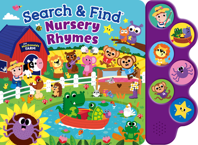 Search & Find Nursery Rhymes (6-Button Sound Book) - Publishing, Kidsbooks (Editor)