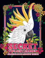 Secret Twilight Garden Coloring Book Midnight Edition: Enter a Whimsical Zen Garden with Adorable Animals and Magical Floral Patterns - Adult Coloring Book with Stress Relieving Nature Designs to Transport You to a Hidden Garden (Black Background Coloring