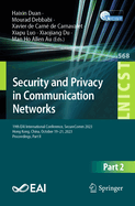 Security and Privacy in Communication Networks: 19th Eai International Conference, Securecomm 2023, Hong Kong, China, October 19-21, 2023, Proceedings, Part III