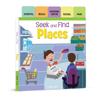 Seek and Find - Places: Early Learning Board Books with Tabs