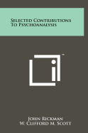 Selected Contributions to Psychoanalysis