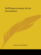 Self-Improvement As An Investment
