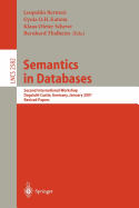 Semantics in Databases: Second International Workshop, Dagstuhl Castle, Germany, January 7-12, 2001, Revised Papers