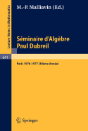 Seminaire D'Algebre Paul Dubreil: Paris 1975-1976 29eme Annee