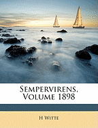 Sempervirens, Volume 1898