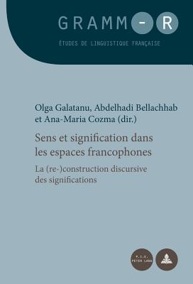 Sens Et Signification Dans Les Espaces Francophones: La (Re-)Construction Discursive Des Significations - Van Raemdonck, Dan (Editor), and Galatanu, Olga (Editor), and Abdelhadi, Bellachhab (Editor)