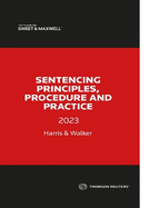 Sentencing Principles, Procedure and Practice 2023
