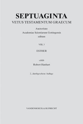 Septuaginta: Esther - Hanhart, Robert (Editor)