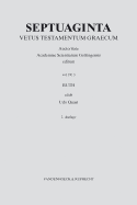 Septuaginta. Vetus Testamentum Graecum: Band 4,3: Ruth