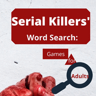 Serial Killers' Word Search: Games for Adults