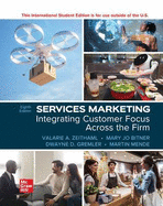 Services Marketing: Integrating Customer Focus Across the Firm ISE