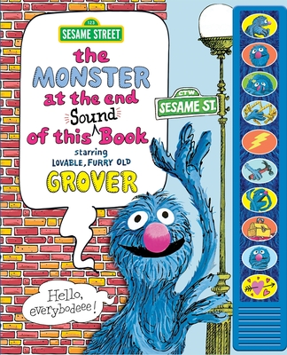 Sesame Street Monster At The End Of This 10 Button Sound Book OP - Kids, P I