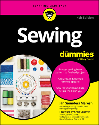 Sewing for Dummies - Saunders Maresh, Jan