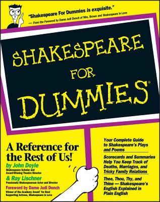 Shakespeare for Dummies - Doyle, John, and Lischner, Ray