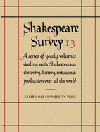 Shakespeare Survey: Volume 13, King Lear