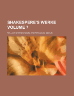 Shakespere's Werke Volume 7