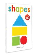 Shapes: Early Learning Board Book with Large Font