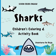 Sharks: With Fun and Safe Shark Facts for Children