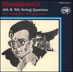 Shostakovich: 4th & 9th String Quartets