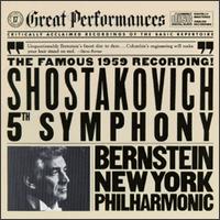 Shostakovich: 5th Symphony - New York Philharmonic; Leonard Bernstein (conductor)