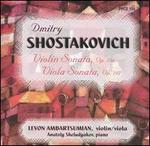 Shostakovich: Violin Sonata, Op. 134; Viola Sonata, Op. 147