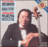 Shostokovich: Cello Concerto No. 1; Kabalevsky: Cello Concerto No. 1 - Nolan Miller (french horn); Yo-Yo Ma (cello); Philadelphia Orchestra