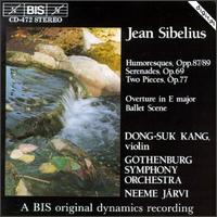 Sibelius: Concert Pieces for Violin & Orchestra - Dong-Suk Kang (violin); Neeme Jrvi (conductor)