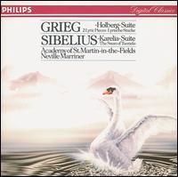 Sibelius: Karelia Suite; Swan of Tuonela; Grieg: Holberg Suite - Barry Davis (cor anglais); Celia Nicklin (oboe); Stephen Shingles (viola); Academy of St. Martin in the Fields; Neville Marriner (conductor)