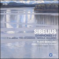 Sibelius: Symphonies 1-7; Finlandia; The Oceanides; Tapiola; Kullervo - Eeva-Lisa Saarinen (mezzo-soprano); Jorma Hynninen (baritone); Helsinki University Male Choir (choir, chorus);...