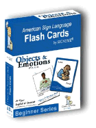 Sign2me Flash Cards: Beginner Series: Objects & Emotions Pack