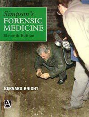 Simpson's Forensic Medicine - Knight, Bernard