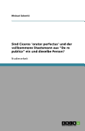 Sind Ciceros 'Orator Perfectus' Und Der Vollkommene Staatsmann Aus de Re Publica Ein Und Dieselbe Person?