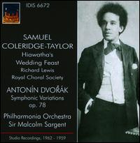 Sir Malcolm Sargent Conducts Coleridge-Taylor - Richard Lewis (tenor); Royal Choral Society (choir, chorus); Philharmonia Orchestra; Malcolm Sargent (conductor)