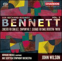 Sir Richard Rodney Bennett: Orchestral Works, Vol. 2 - Gordon Rigby (tympani [timpani]); Howard McGill (saxophone); Howard McGill (sax); Scott Dickinson (viola);...