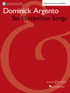 Six Elizabethan Songs - New Edition Book/Online Audio