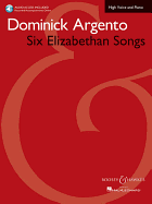 Six Elizabethan Songs - New Edition - High Voice Book/Online Audio