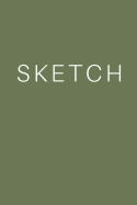 Sketch - Art Sketch Book: (6 x 9) Blank Paper Sketchbook, 100 Pages, Durable Matte Cover