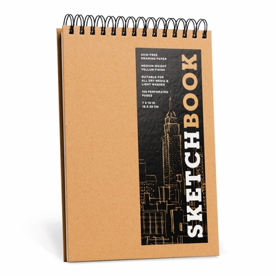 Sketchbook (Basic Medium Spiral FlipTop Landscape Kraft) - Union Square & Co