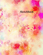 Sketchbook: Cute Colorful Cover Kids and Adults Drawing and Writing Blank Page Sketch book Journal to Create for Personal Artwork, Comics, Doodles, and More