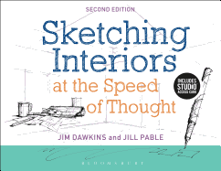 Sketching Interiors at the Speed of Thought: Bundle Book + Studio Access Card